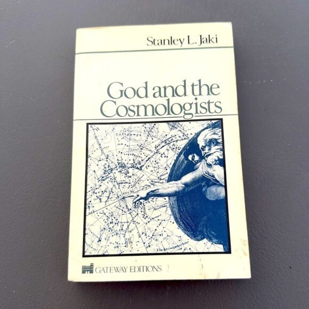 God and the‎ Cosmologists Book Stanley L. Jaki 1989 Vintage Religion Soft Cover